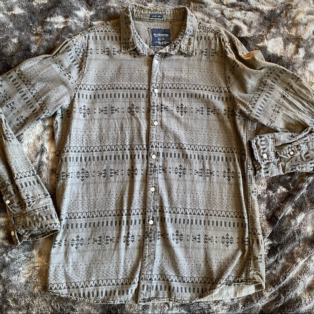 Chic Funky Button Up